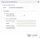 Criar Pilha de aplicativos